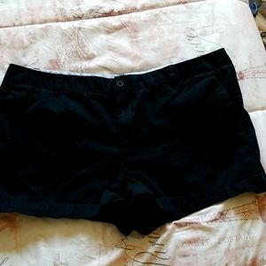 Merona Black Shorts Size 16